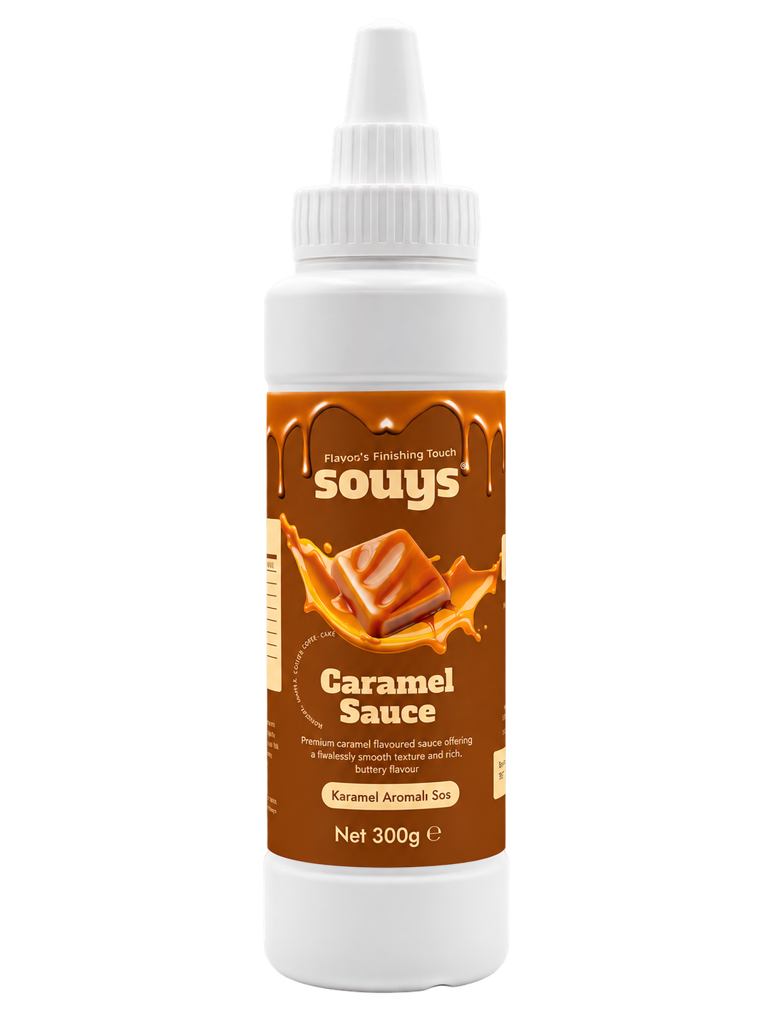 Souys Karamel aromalı tatlı sos şişesi