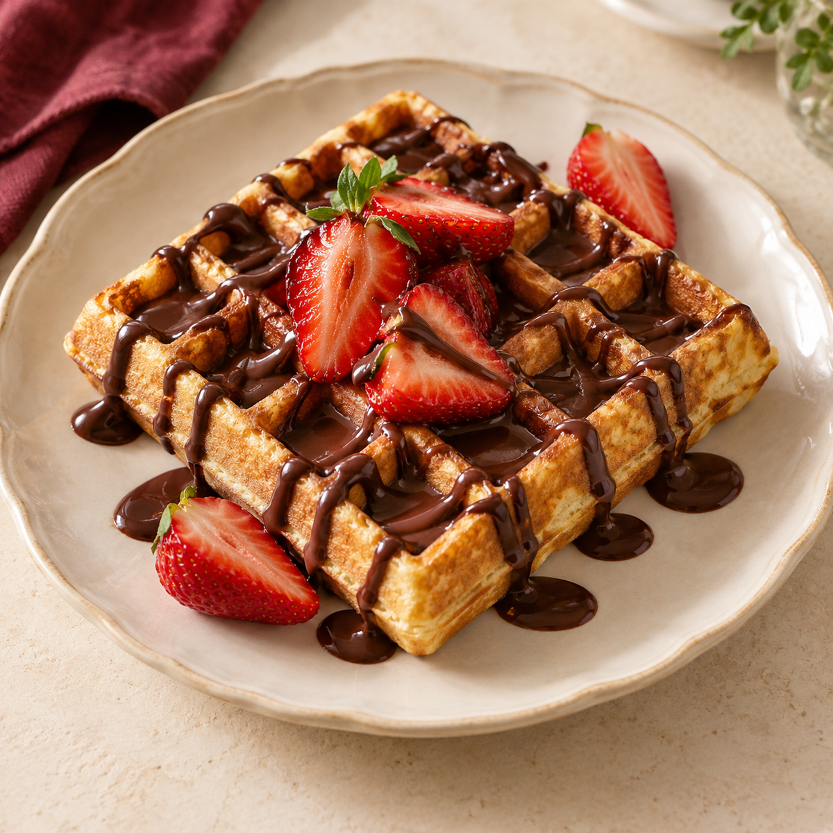 Waffle keyfi — Souys servis fikri